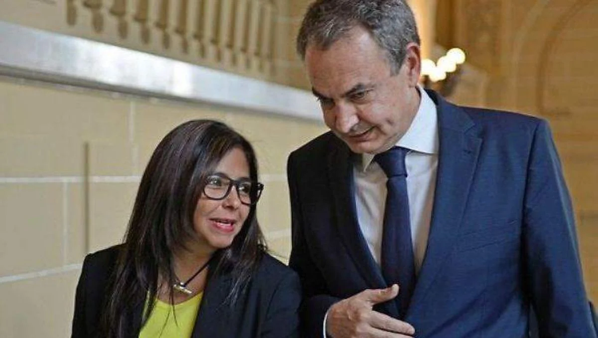 Delcy-y-Zapatero-elEconomista