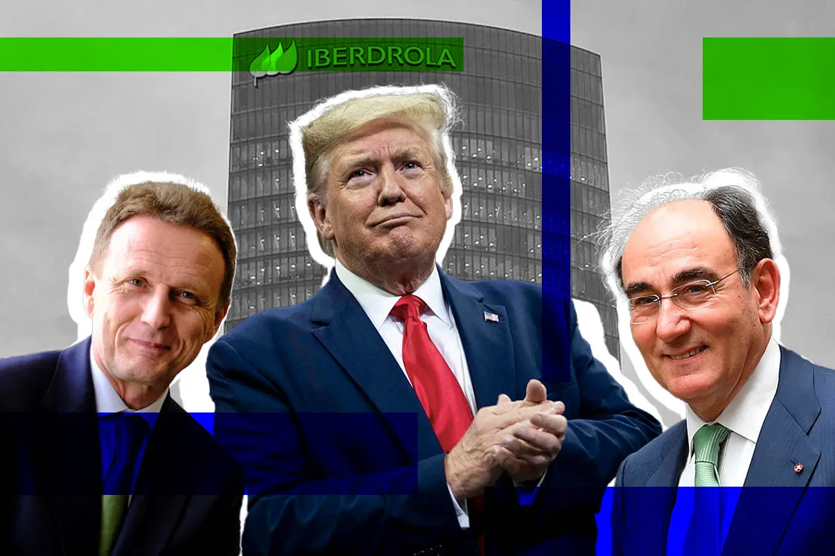 pedro-azagra-ignacio-sanchez-galan-donald-trump