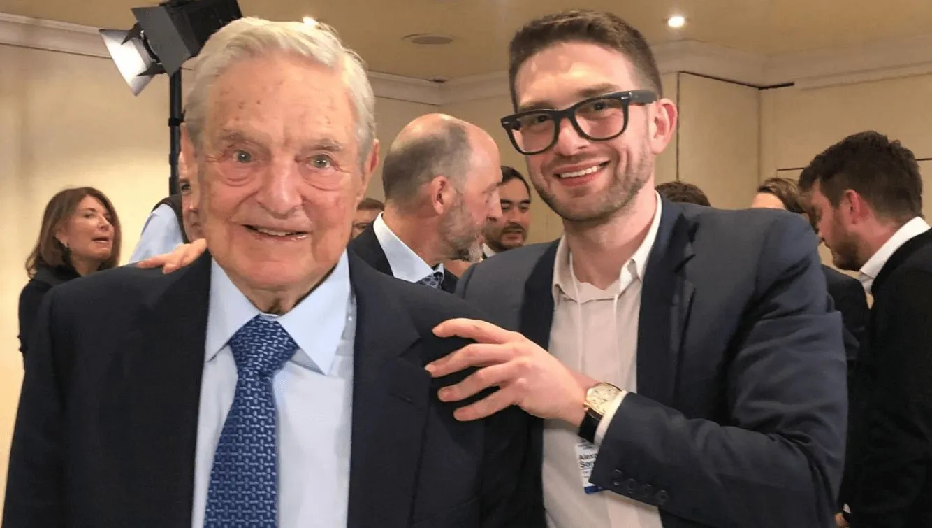 Soros-y-su-hijo