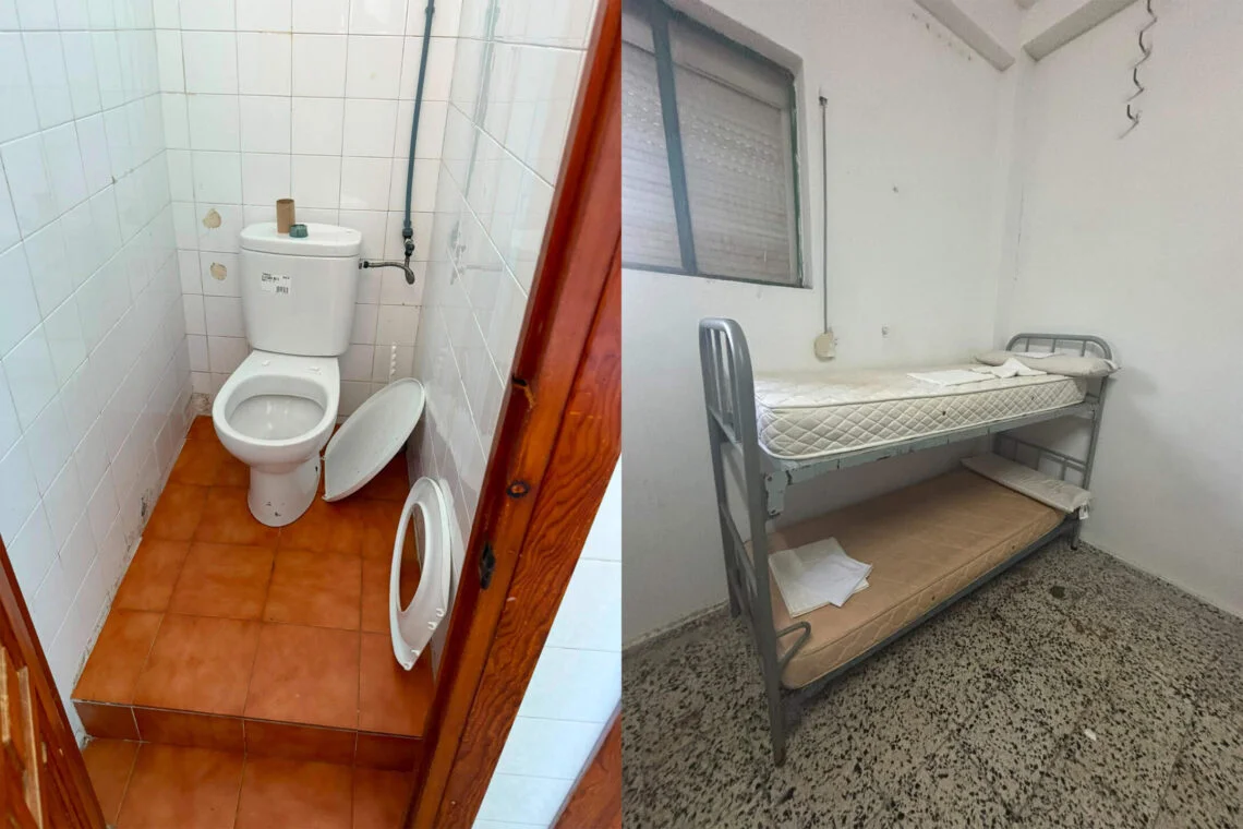 policias-habitacion-sin-aire-un-solo-bano-condiciones-agentes-desplazados-ceuta-2-1140x760