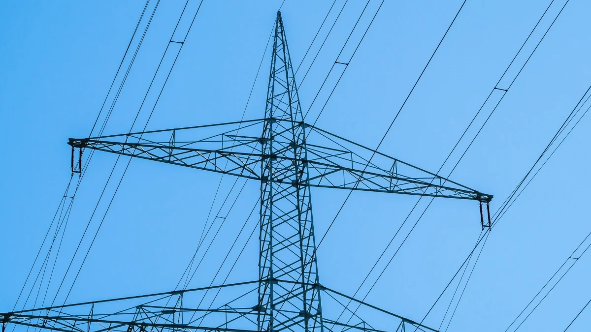 Una-torre-de-distribucion-de-la-energia-electrica