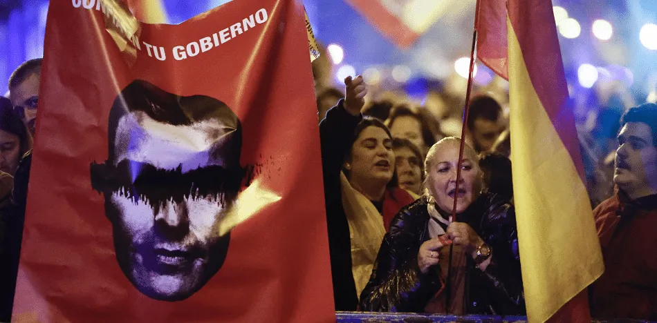 protestas-espana-Pedro-Sanchez
